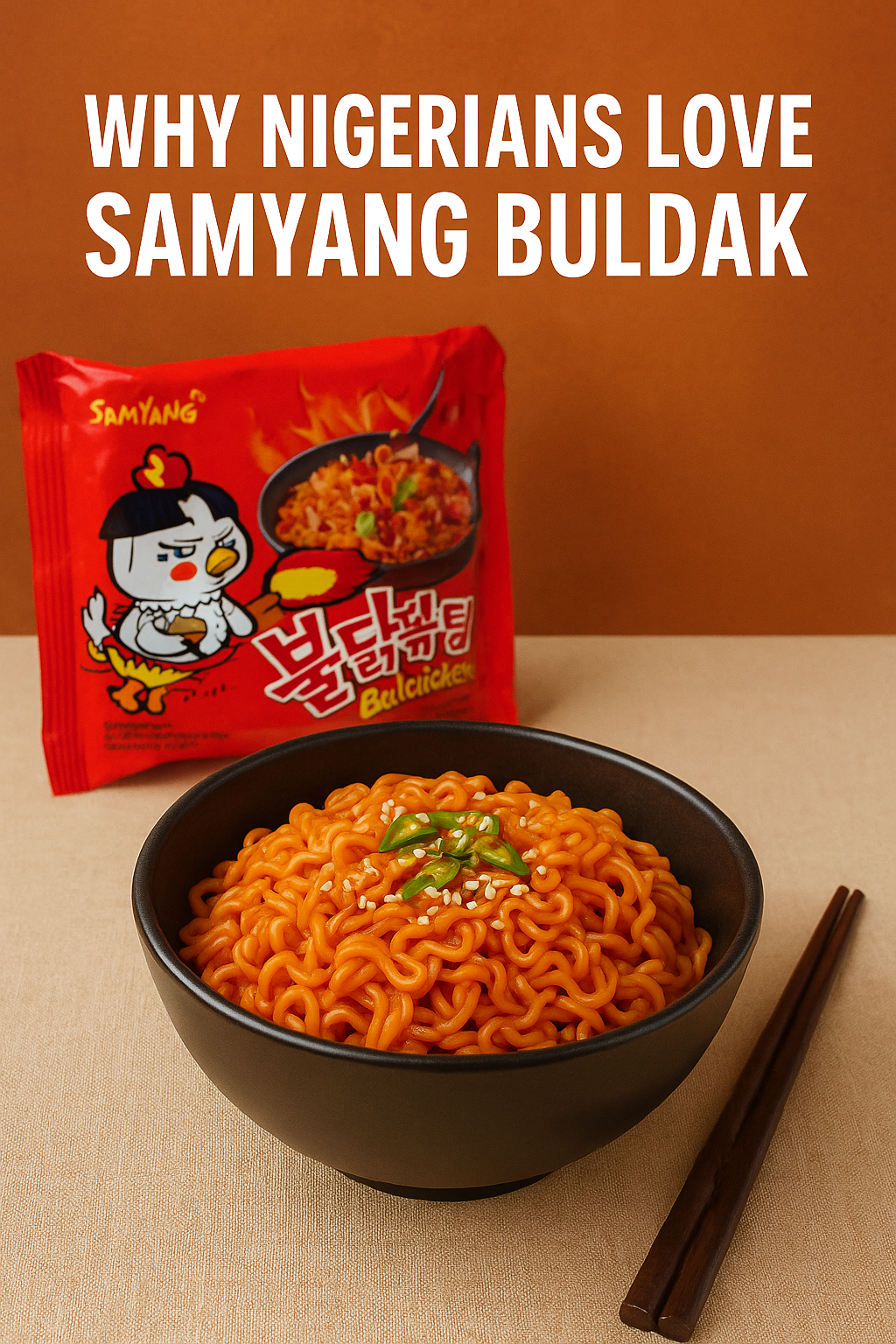 Why Nigerians Love Samyang Buldak 🔥🍜