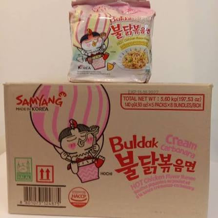 Buldak Cream Carbo Carton [40 Packs]
