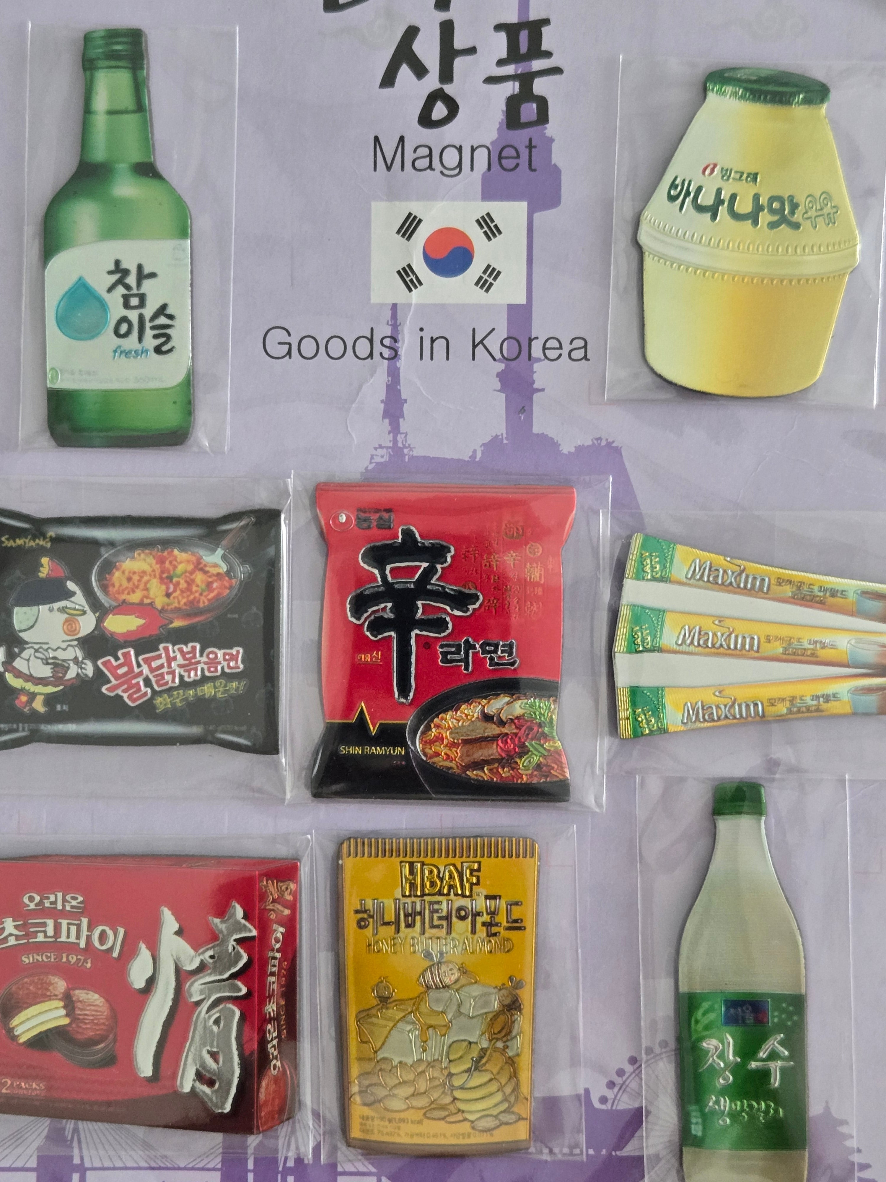 K-snack Fridge Magnet