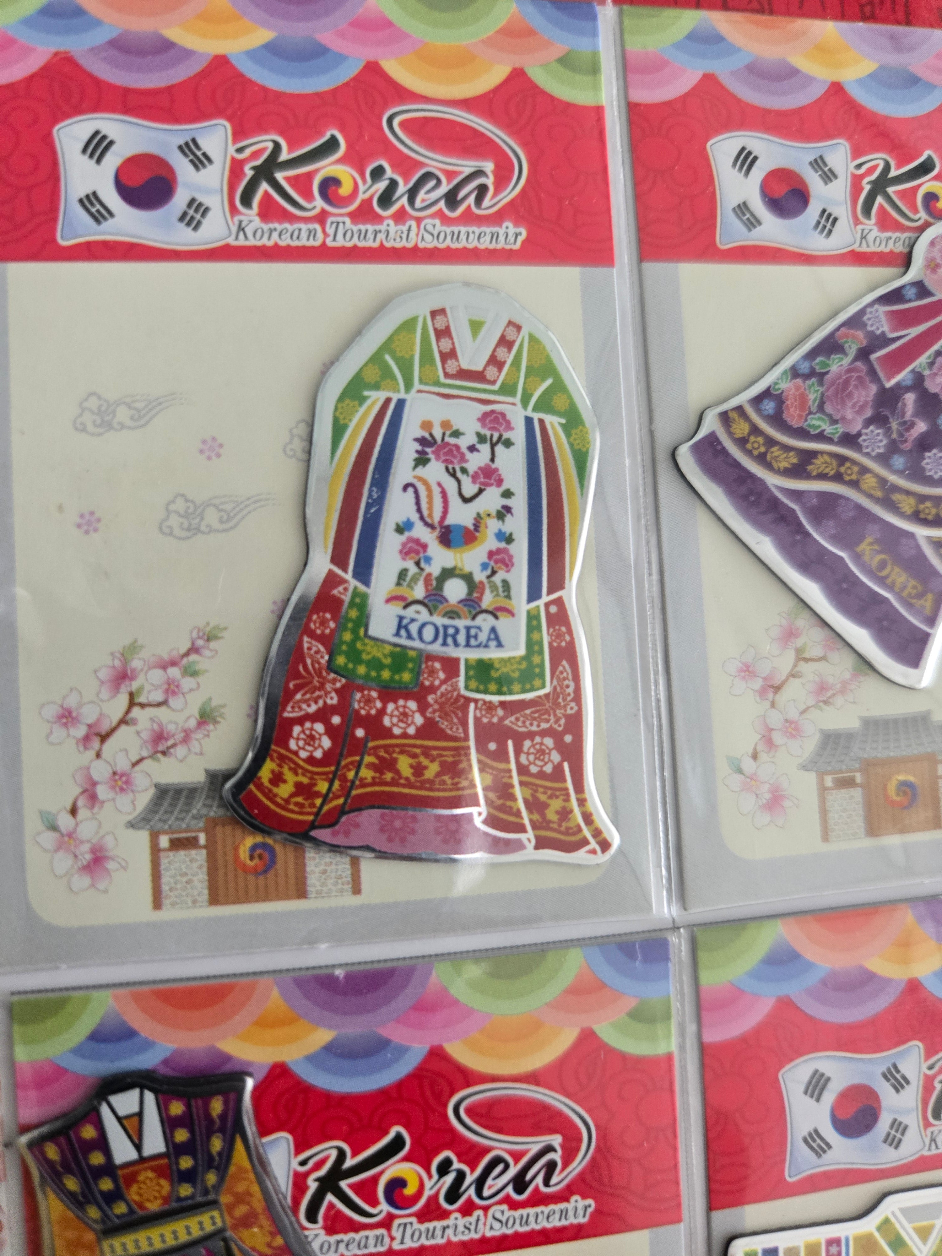Hanbok Fridge Magnets
