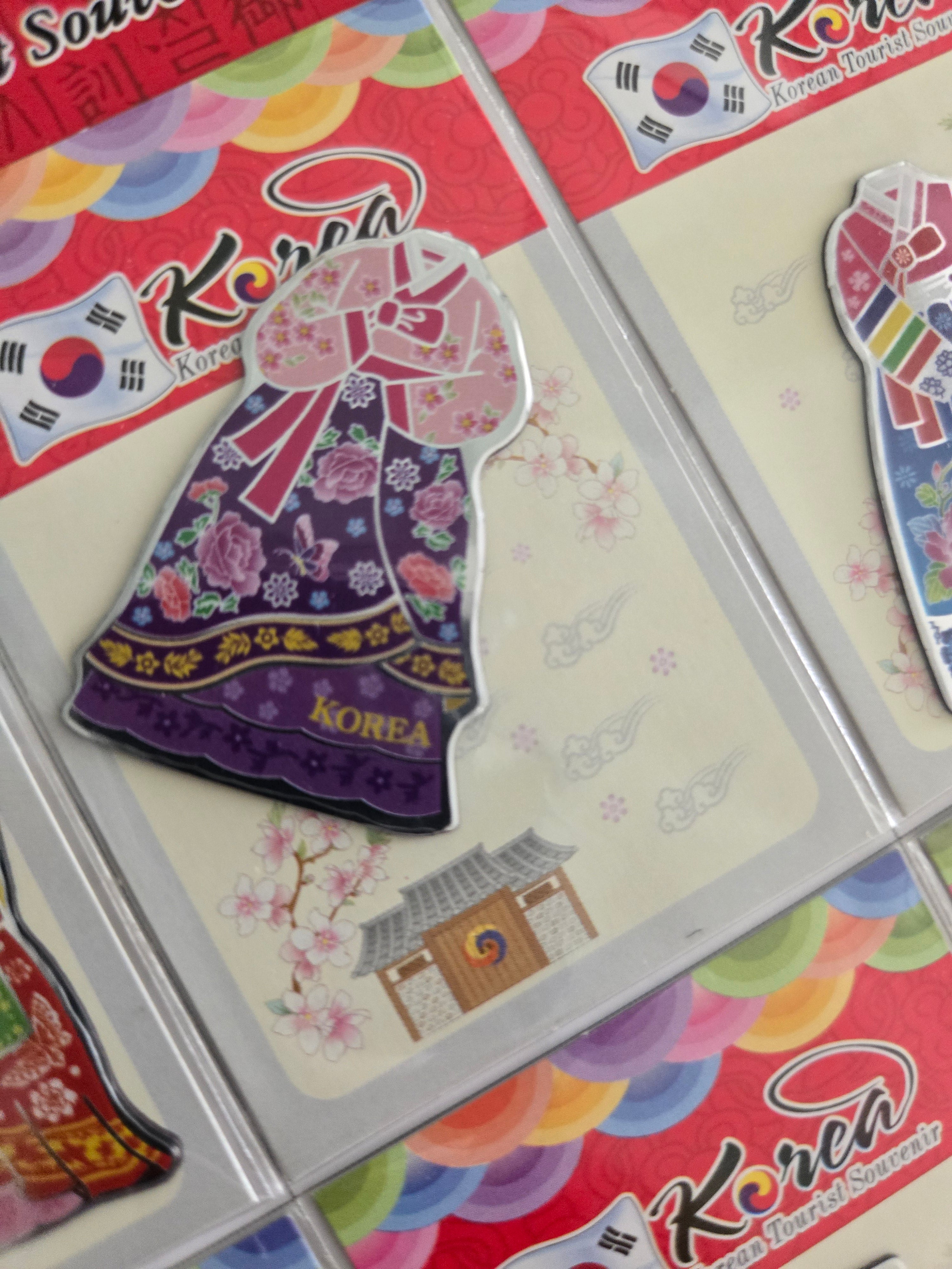 Hanbok Fridge Magnets