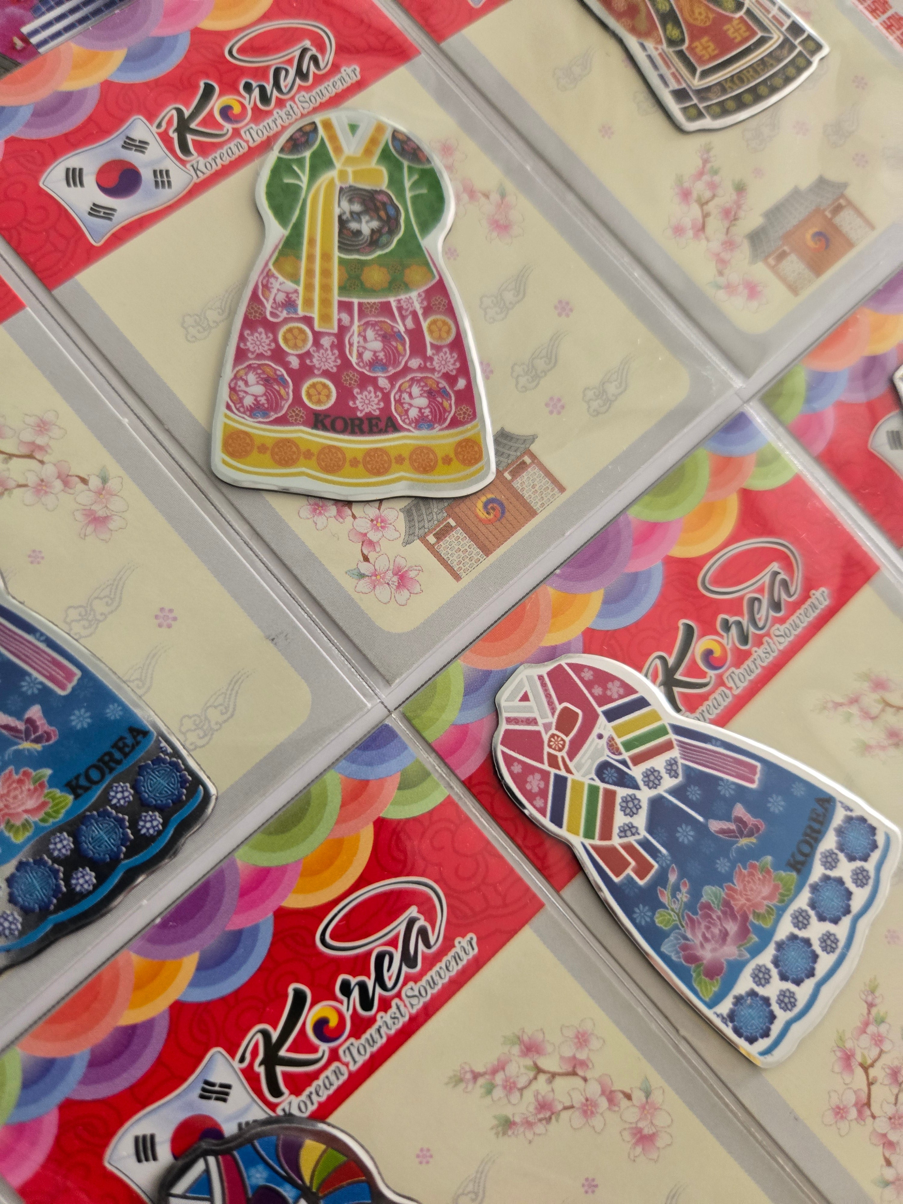 Hanbok Fridge Magnets