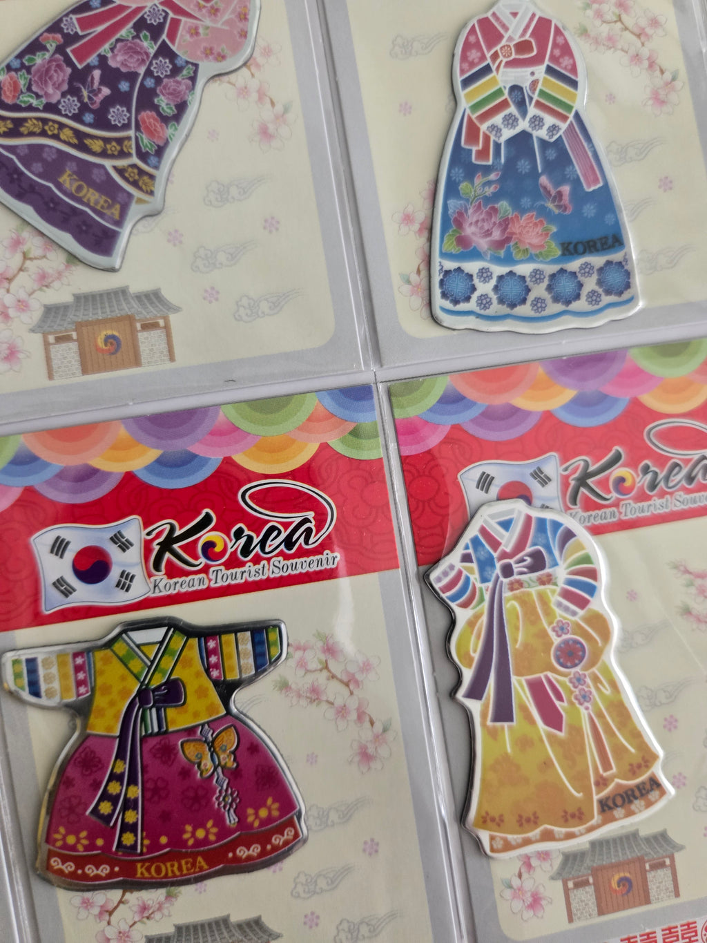 Hanbok Fridge Magnets