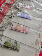 Korean Money Keychain