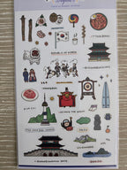 Korean Cultural Sticker Pack