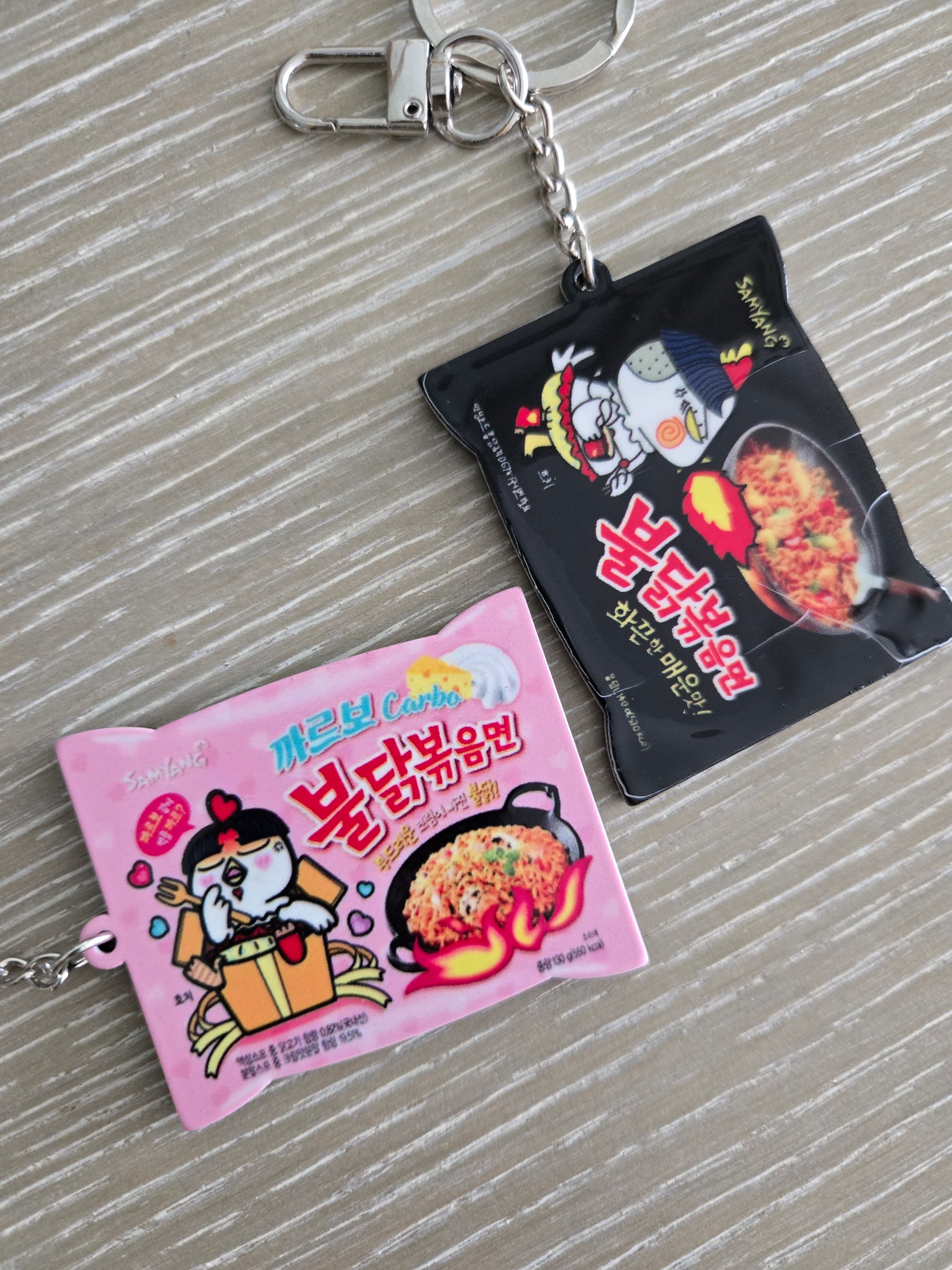 Buldak Ramen Keychain