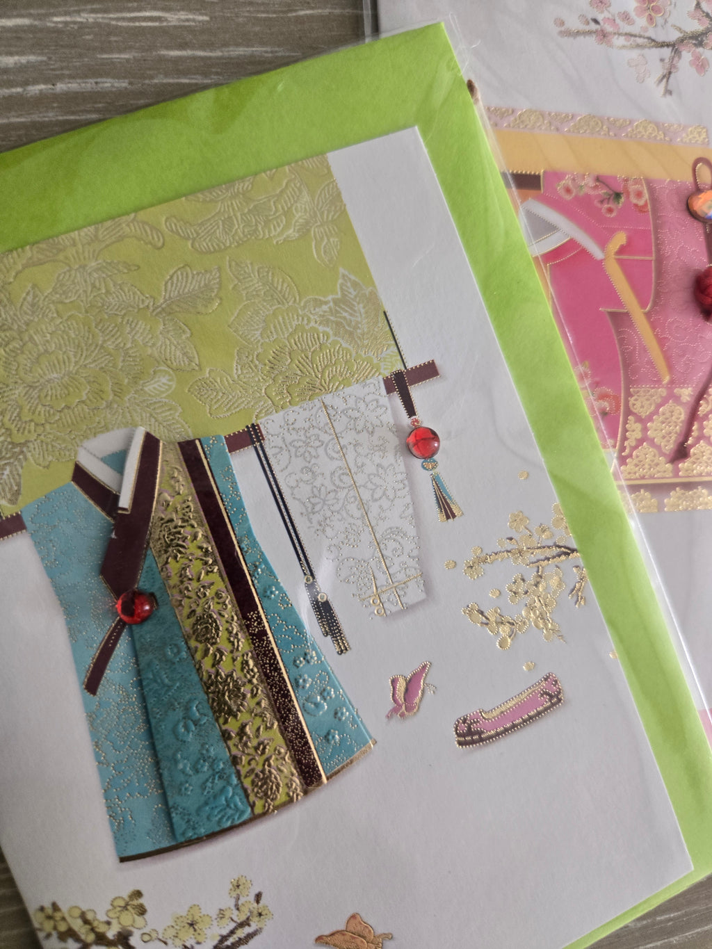 Hanbok 3D Greeting Cards