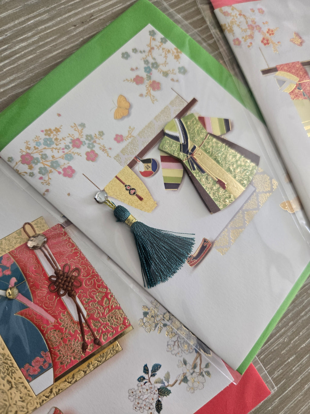 Hanbok 3D Greeting Cards