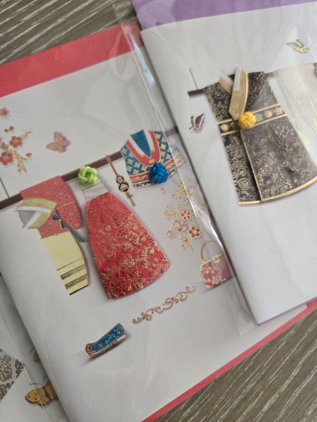 Hanbok 3D Greeting Cards