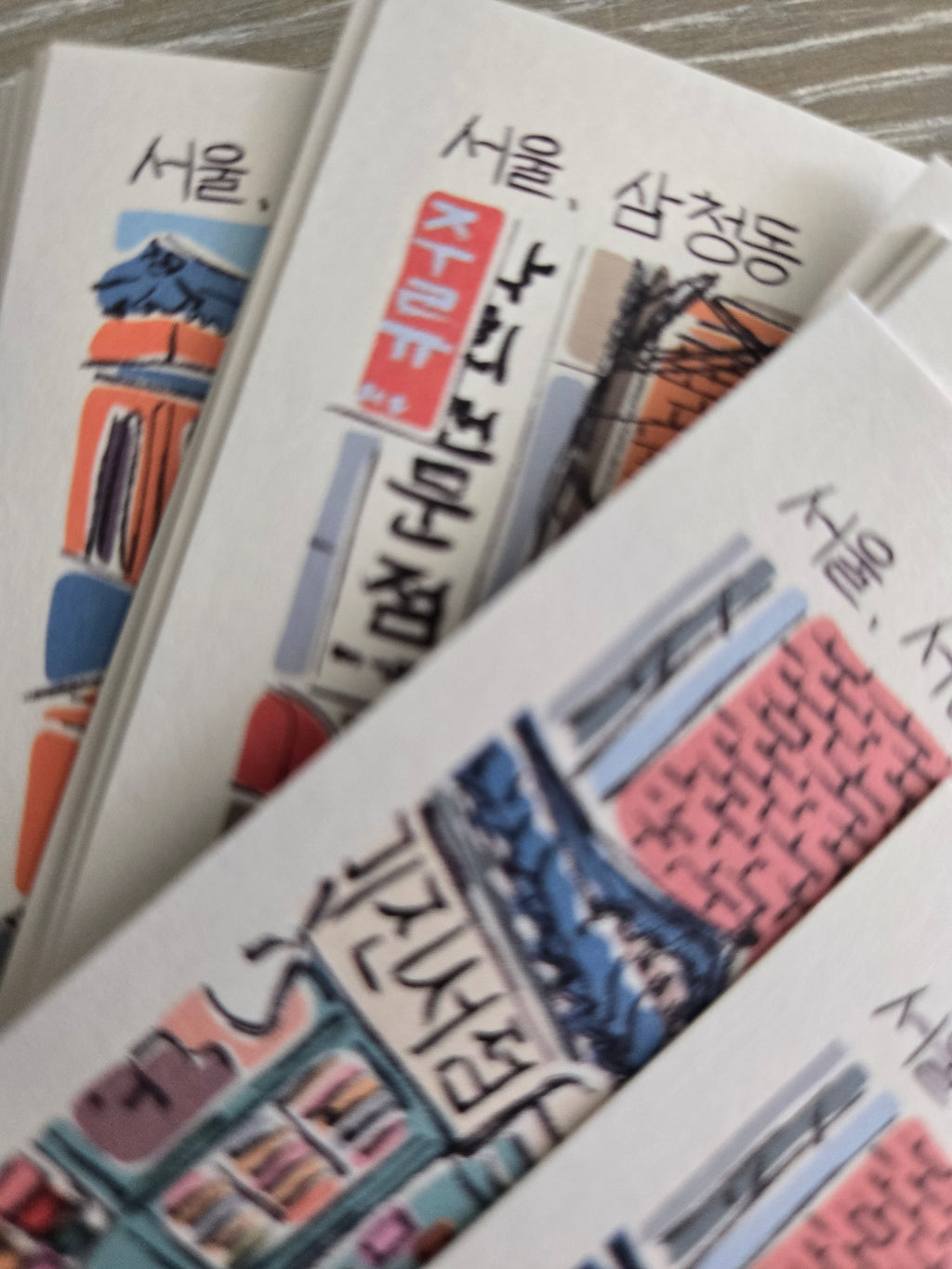 Seoul Aesthetic Postcards