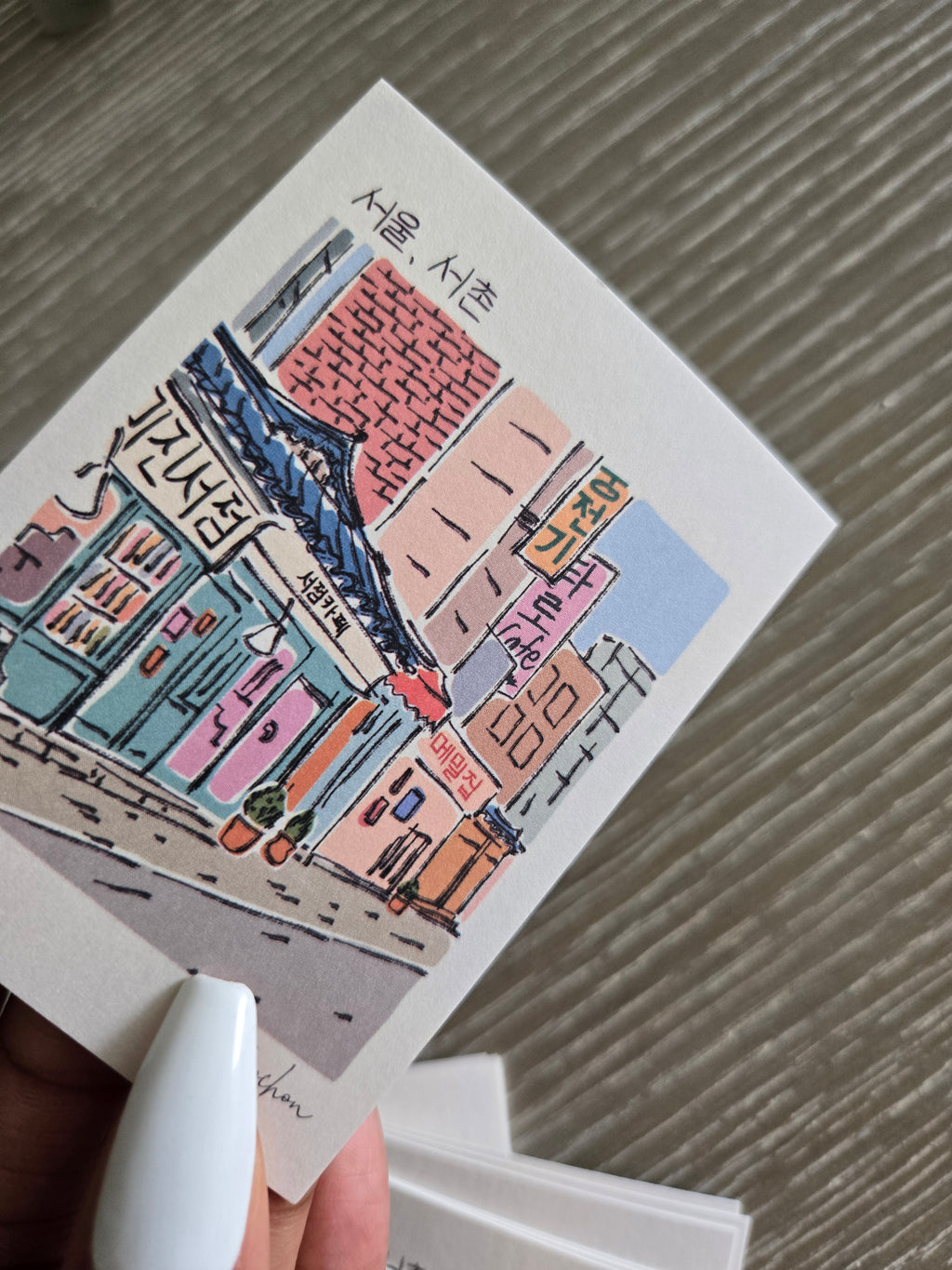 Seoul Aesthetic Postcards