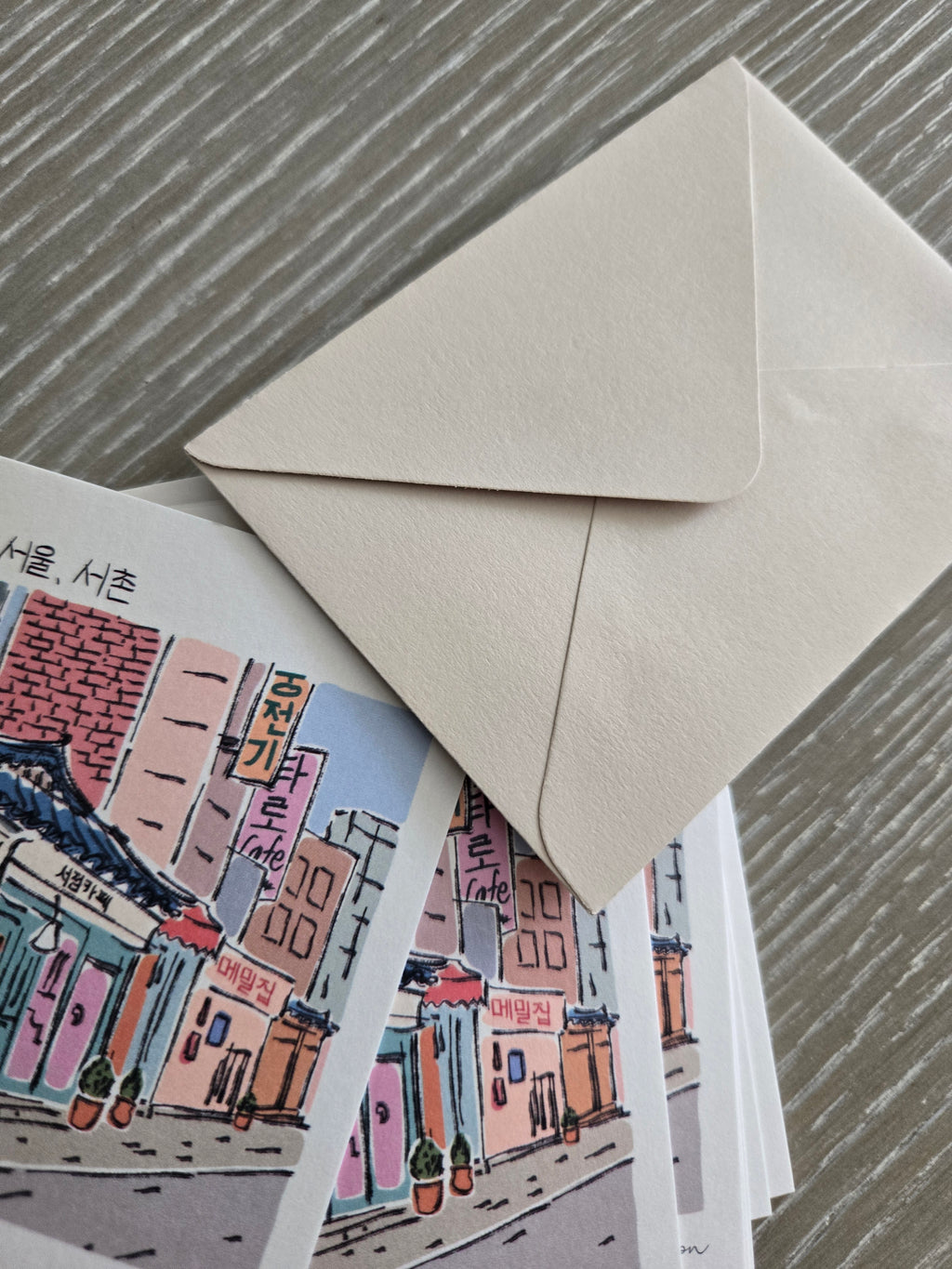 Seoul Aesthetic Postcards