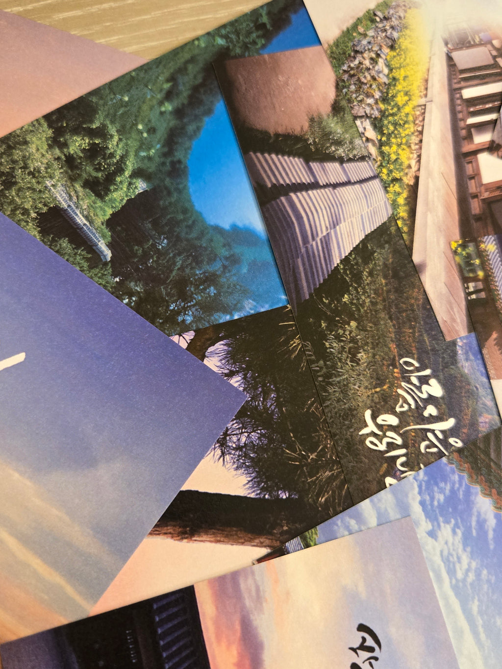 Korean Traditional Landmarks Postcard