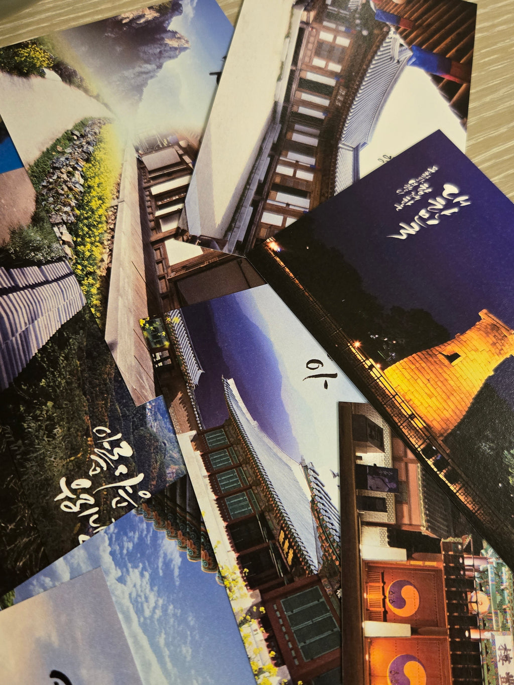Korean Traditional Landmarks Postcard