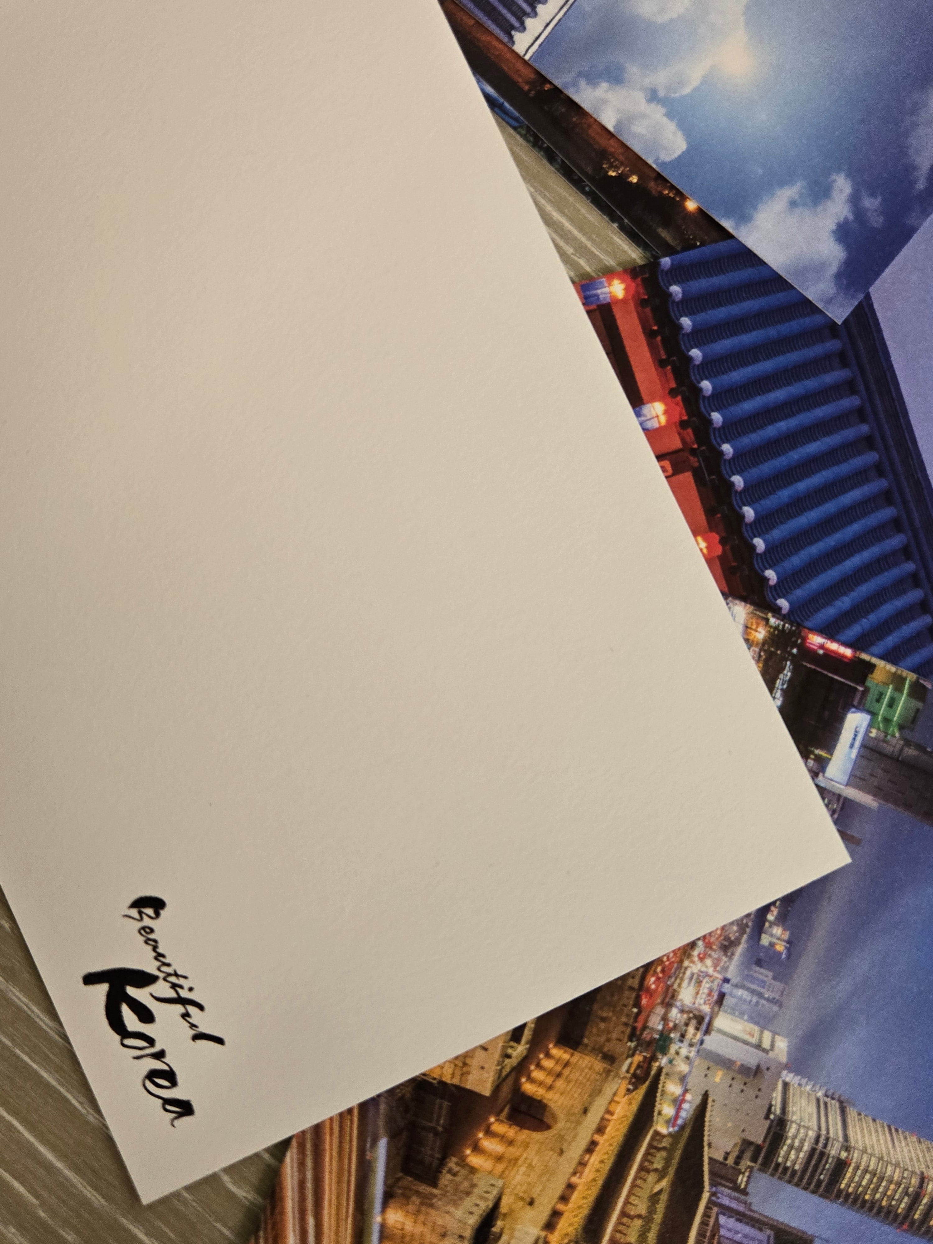 Korean Traditional Landmarks Postcard