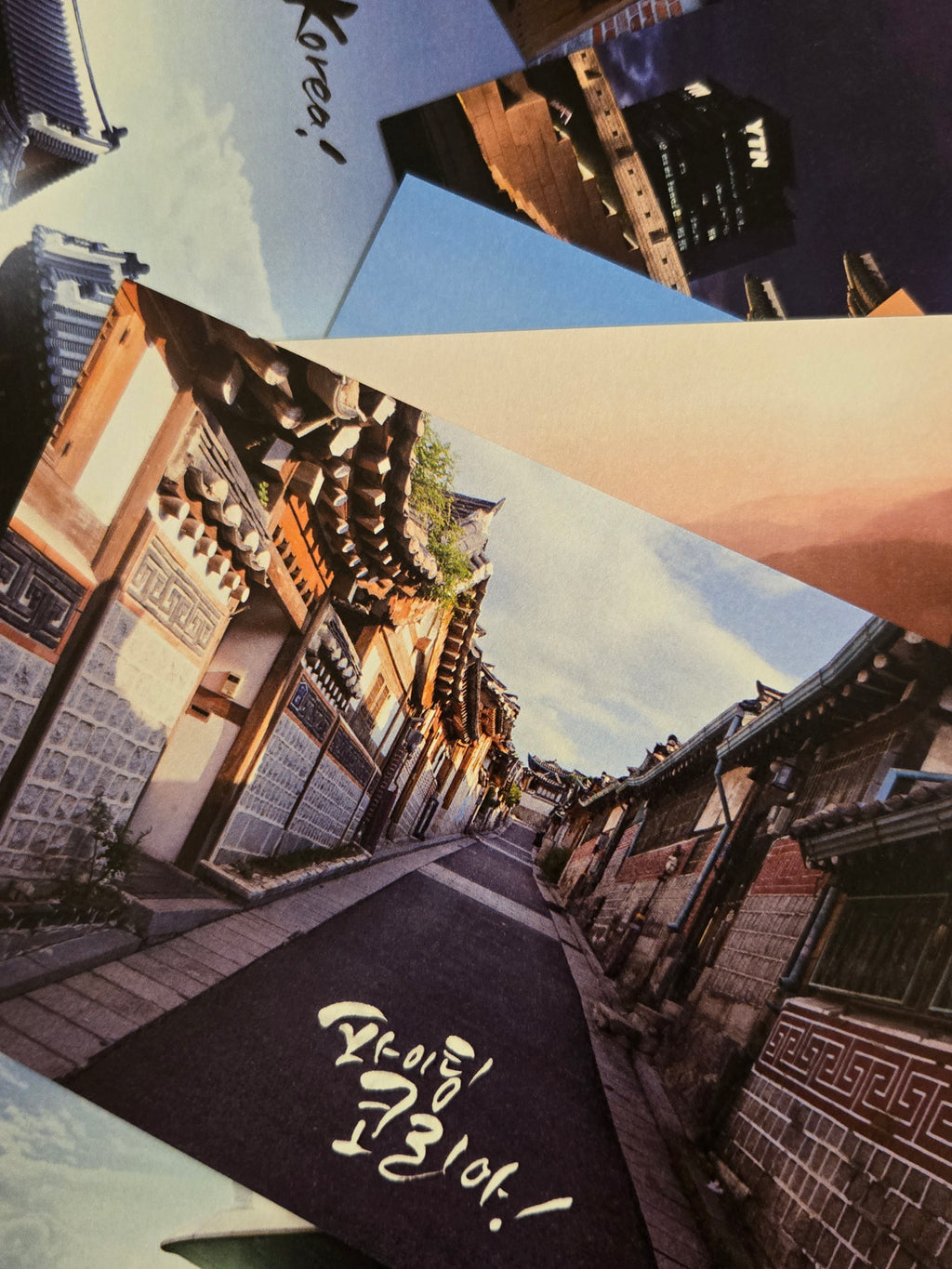 Korean Traditional Landmarks Postcard