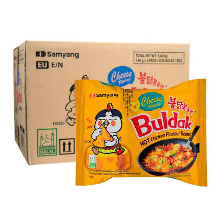 Buldak Cheese Carton [40 Packs]