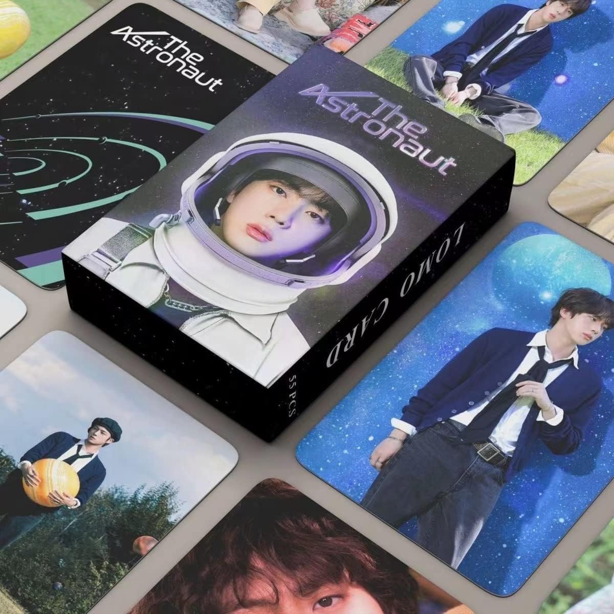 BTS JIN ASTRONAUT PHOTO CARD SET