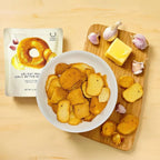 Butter Garlic Bagel Chips