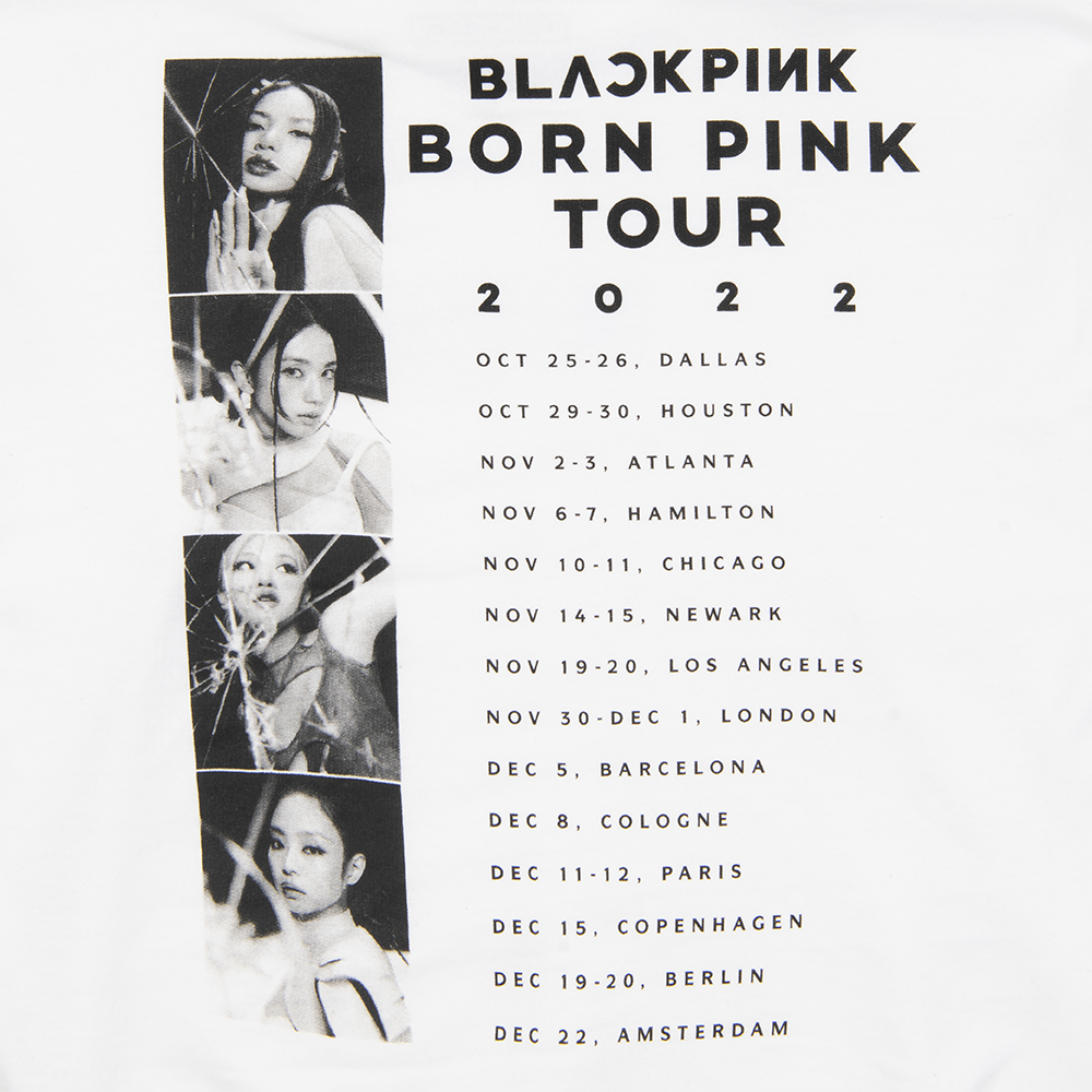 BLACKPINK Born Pink Tour Hoodie