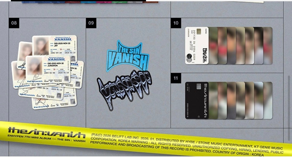 ENHYPEN THE SIN: VANISH