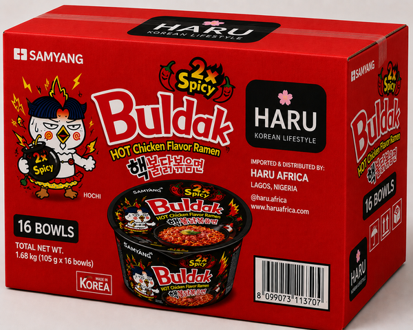 Buldak 2x Spicy Carton [16 Bowls]