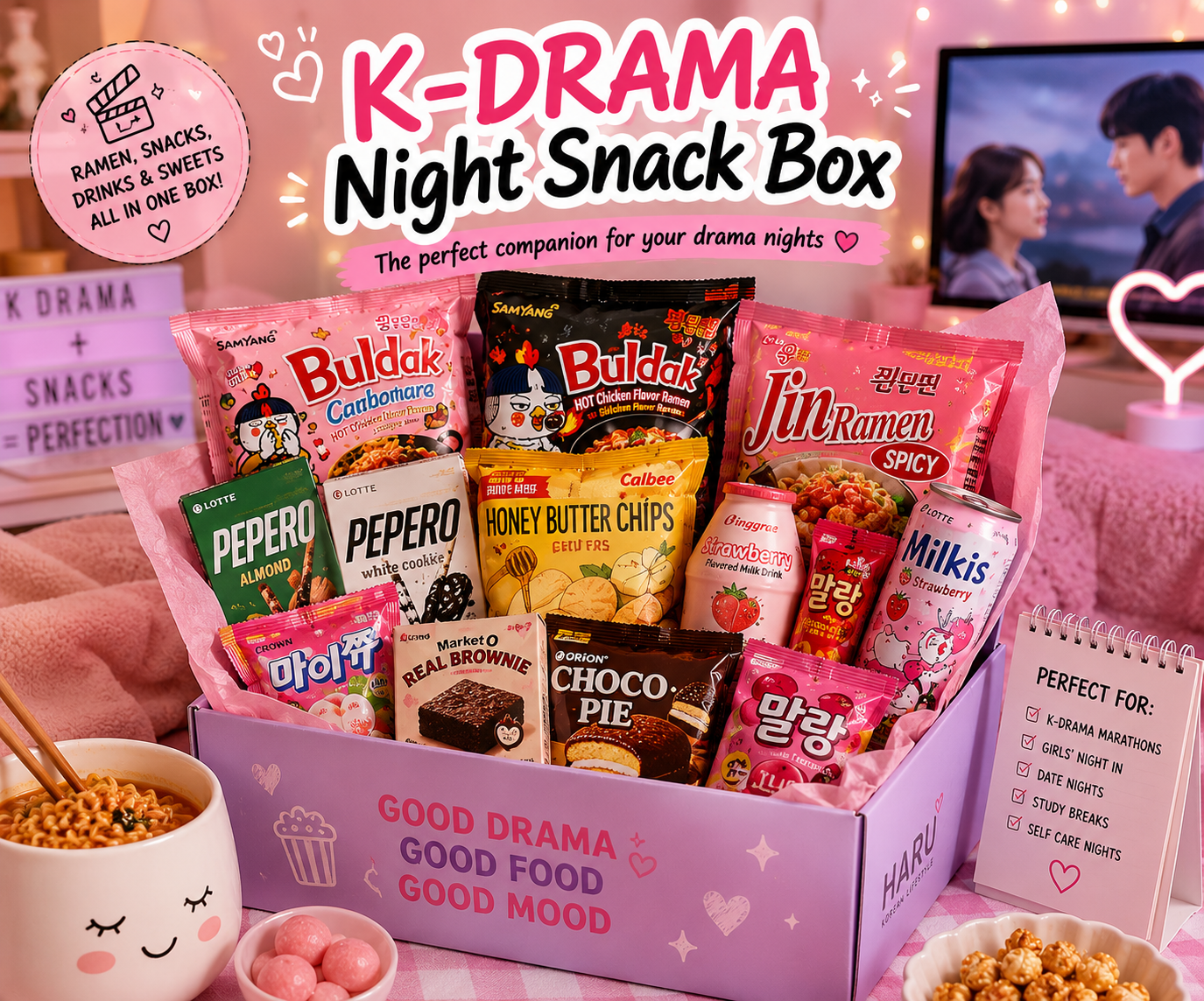 K-Drama Night Snack Box