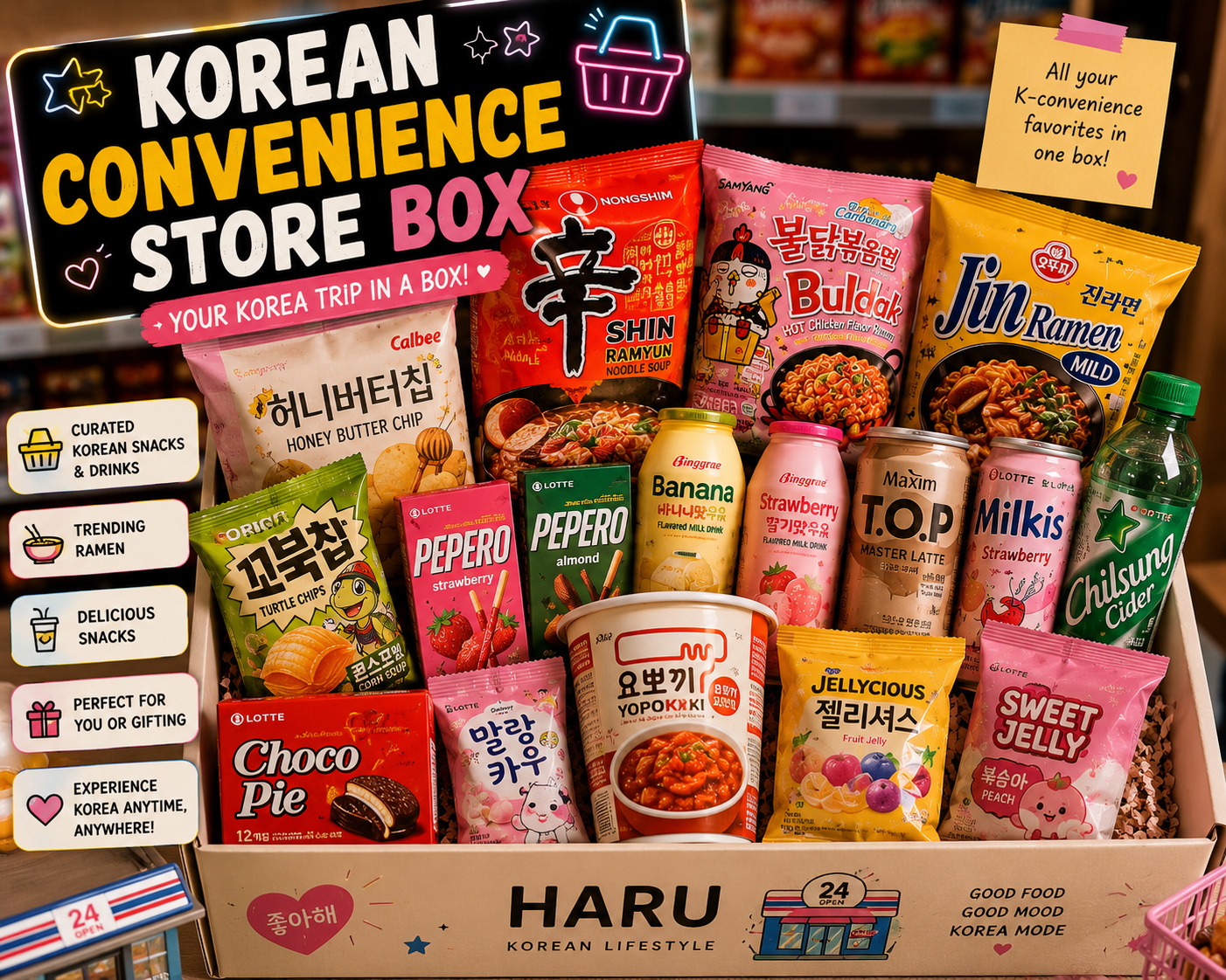 Korean Convenience Store Box