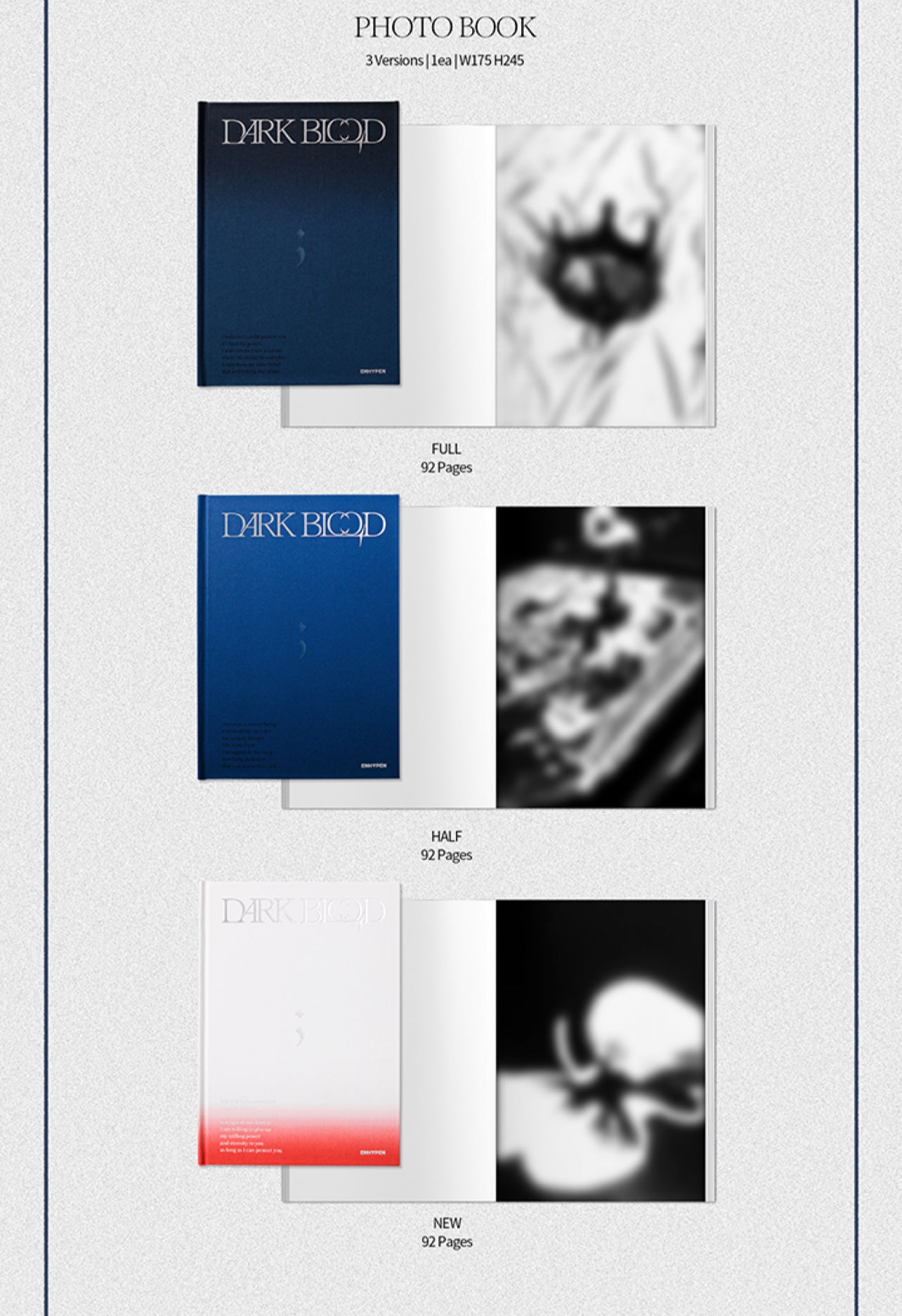 ENHYPEN - DARK BLOOD ALBUM