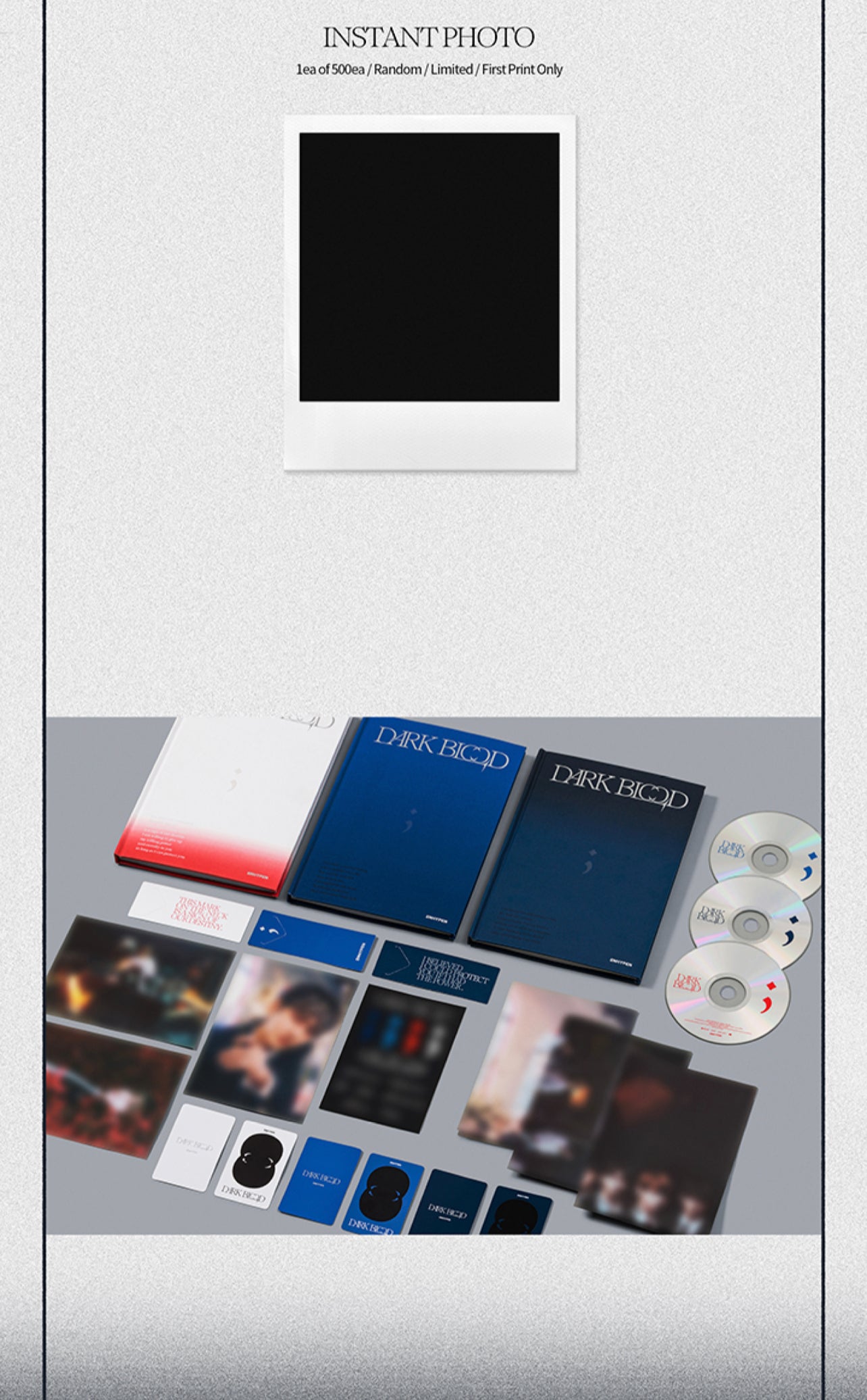 ENHYPEN - DARK BLOOD ALBUM