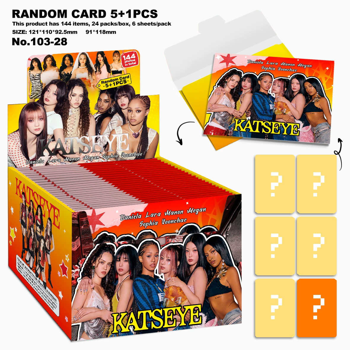KATSEYE PHOTO CARD SET - RANDOM PULL