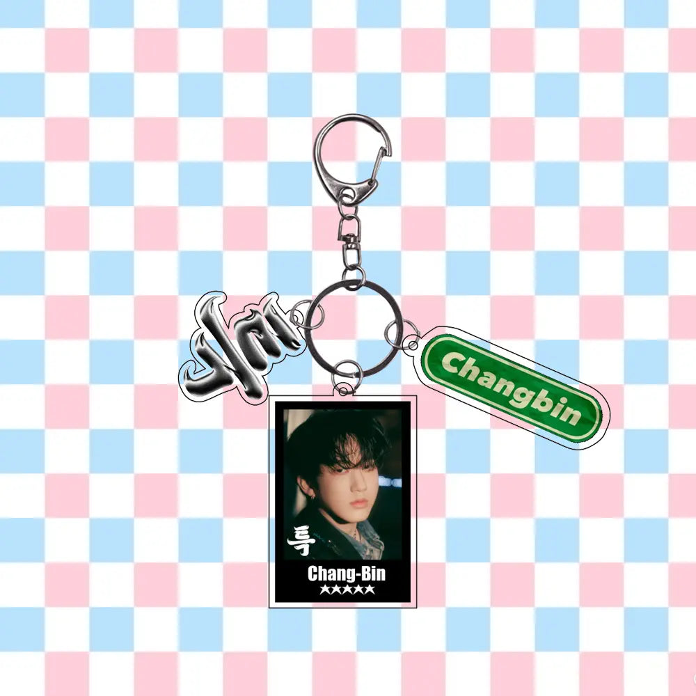 Stray Kids 5-STAR Acrylic Keychain