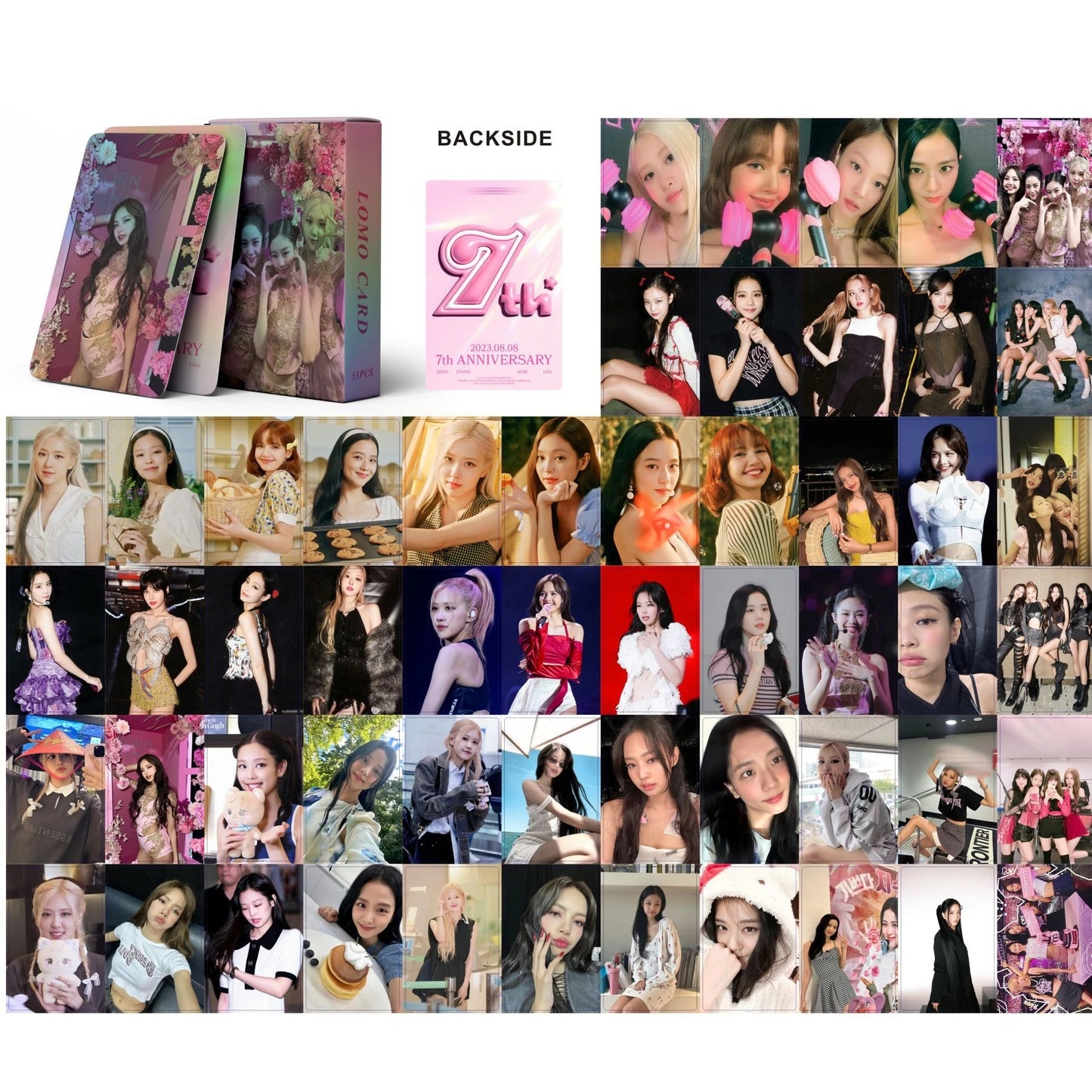 BLACKPINK '7TH ANNIVERSARY' PHOTO CARD SET