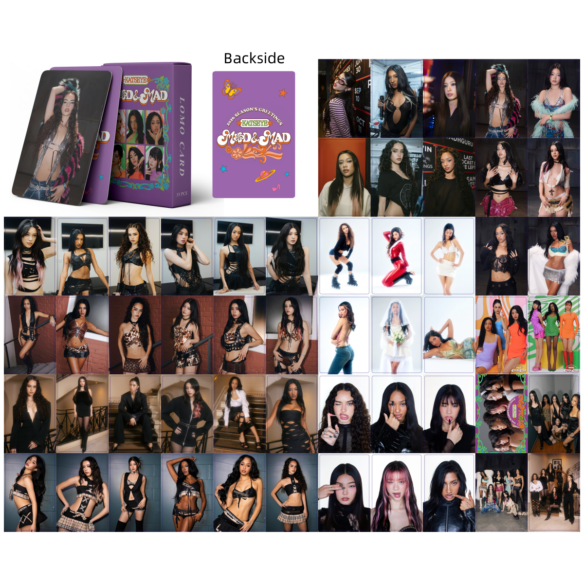 KATSEYE 2026 SEASON'S GREETINGS PHOTO CARD SET