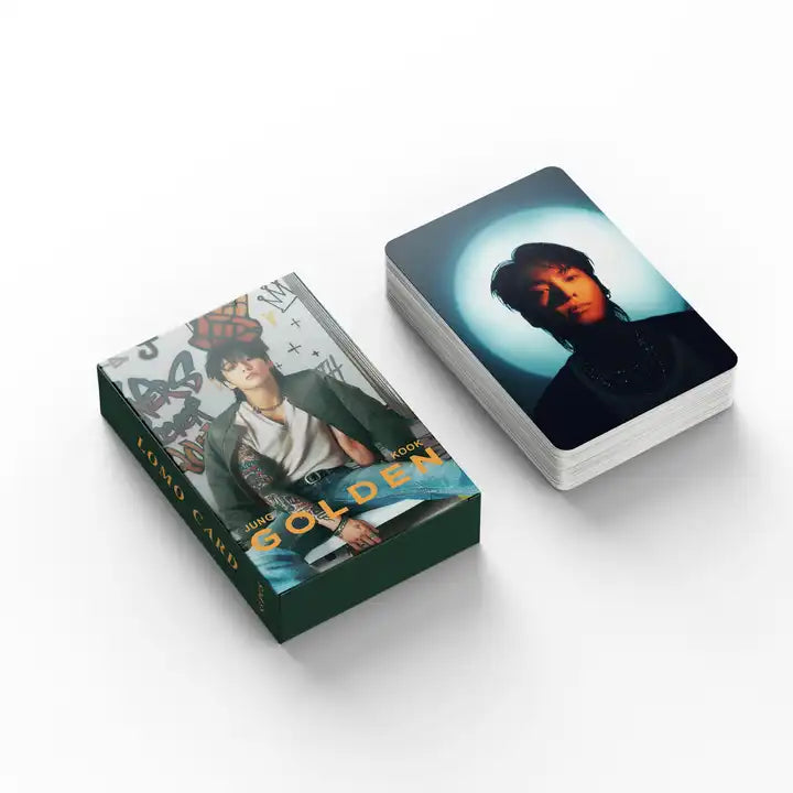 BTS JK GOLDEN PHOTO CARD SET