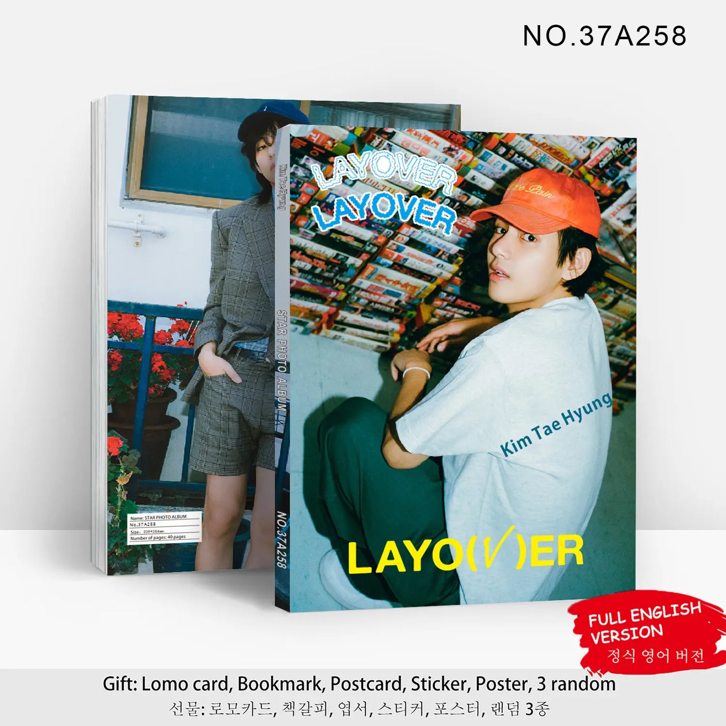 BTS V 'LAYOVER' PHOTOBOOK