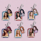 KATSEYE ACRYLIC KEYCHAIN