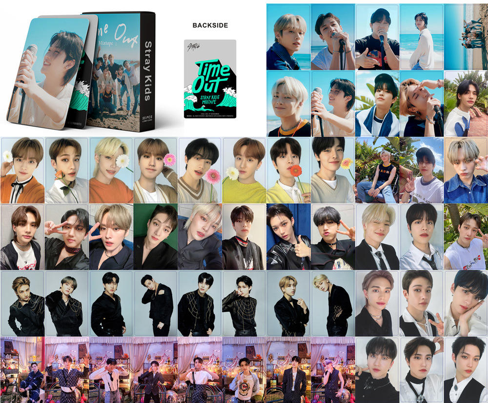 Stray Kids Time Out Photo Card Set