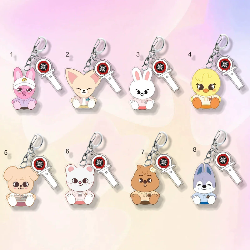 STRAY KIDS ACRYLIC KEYCHAIN