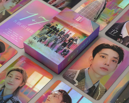 SEVENTEEN '17 IS RIGHT HERE' HOLOGRAPHIC PHOTO CARD SET