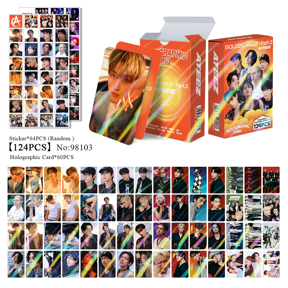ATEEZ GOLDEN HOUR: PART 3 PHOTO CARD SET