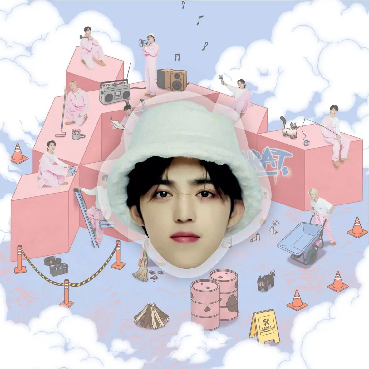 SEVENTEEN POP SOCKETS/PHONE HOLDER