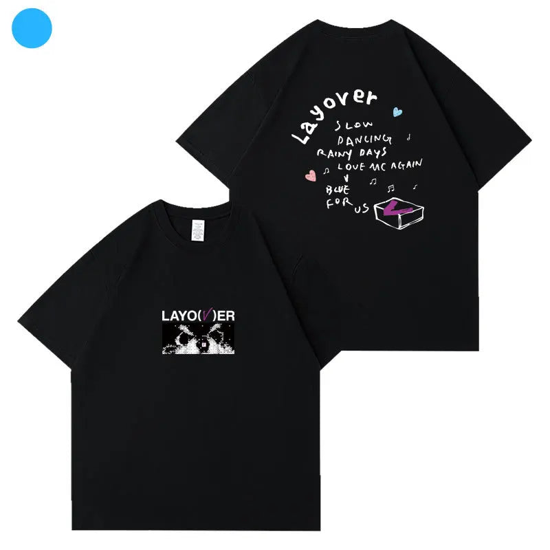 BTS V LAYOVER T-SHIRT