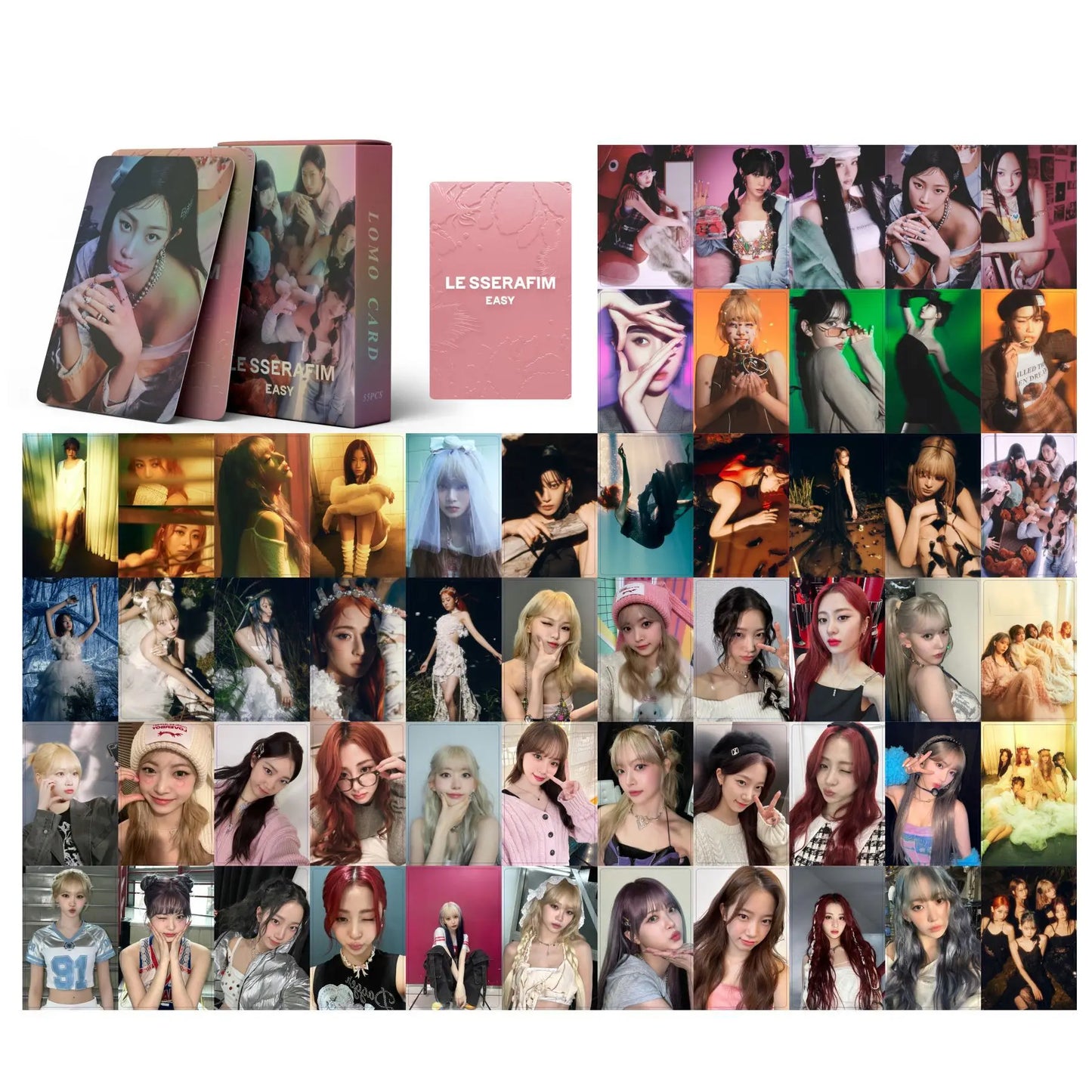 LE SSERAFIM PHOTO CARD SET