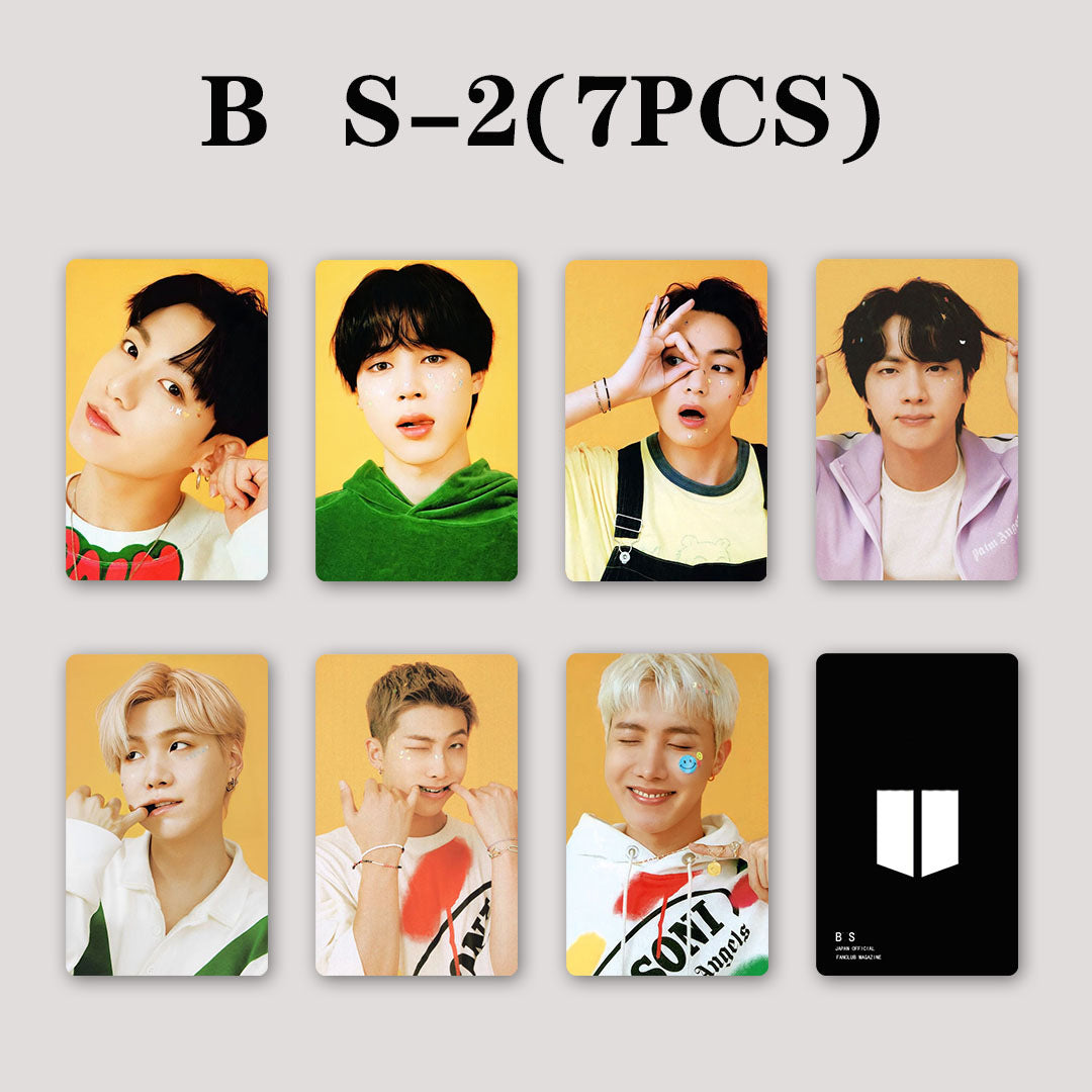 BTS Japan Fanclub Magazine Photocard Set