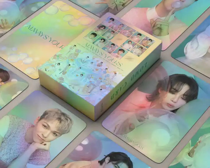 SEVENTEEN Always Yours Laser Photocard Holographic Photo Card Set