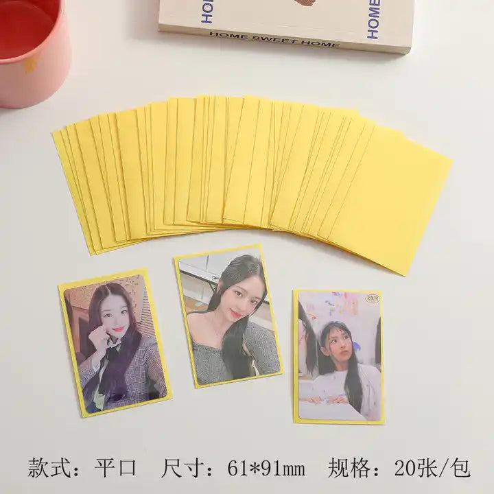 COLORED PHOTO CARD HOLDERS