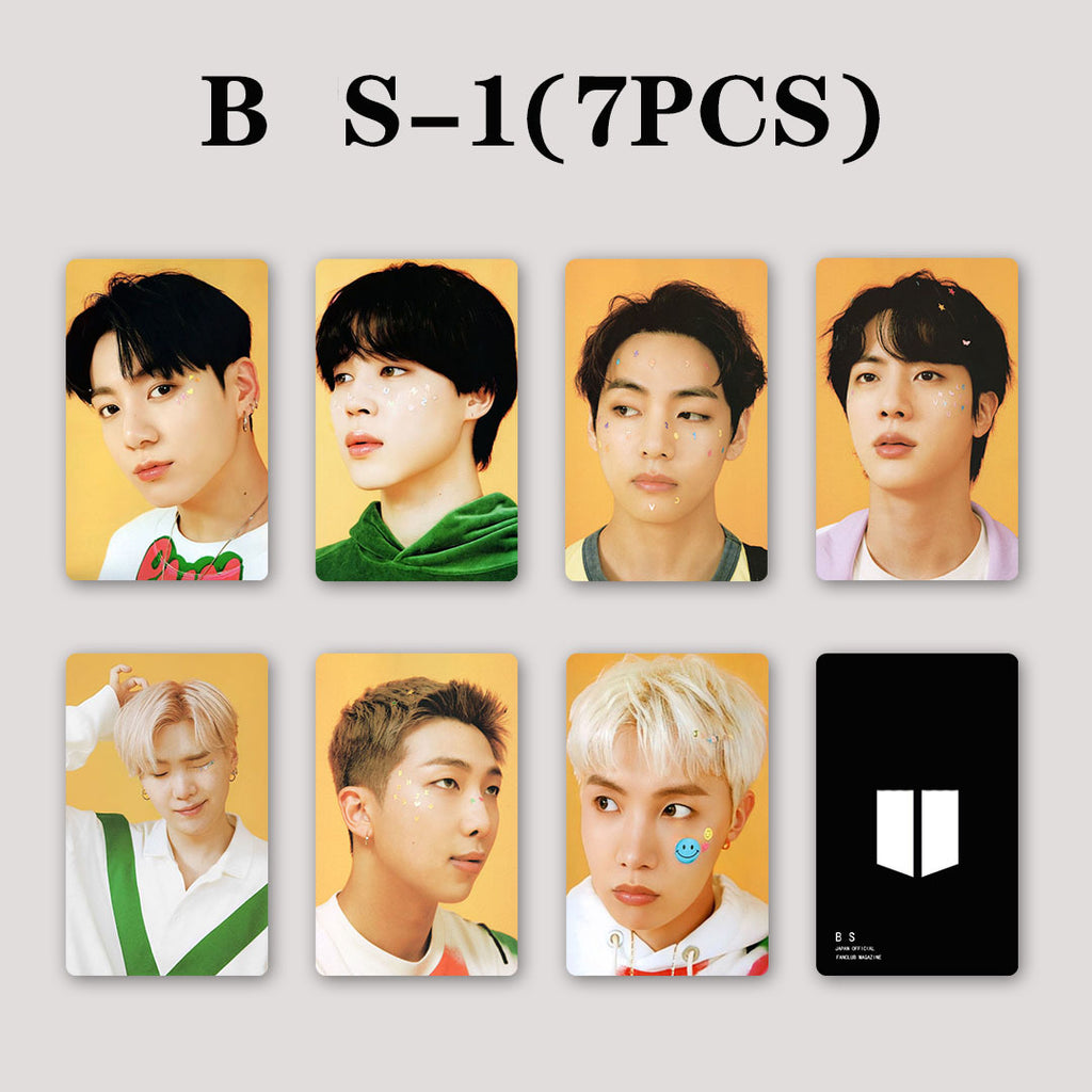 BTS Japan Fanclub Magazine Photocard Set