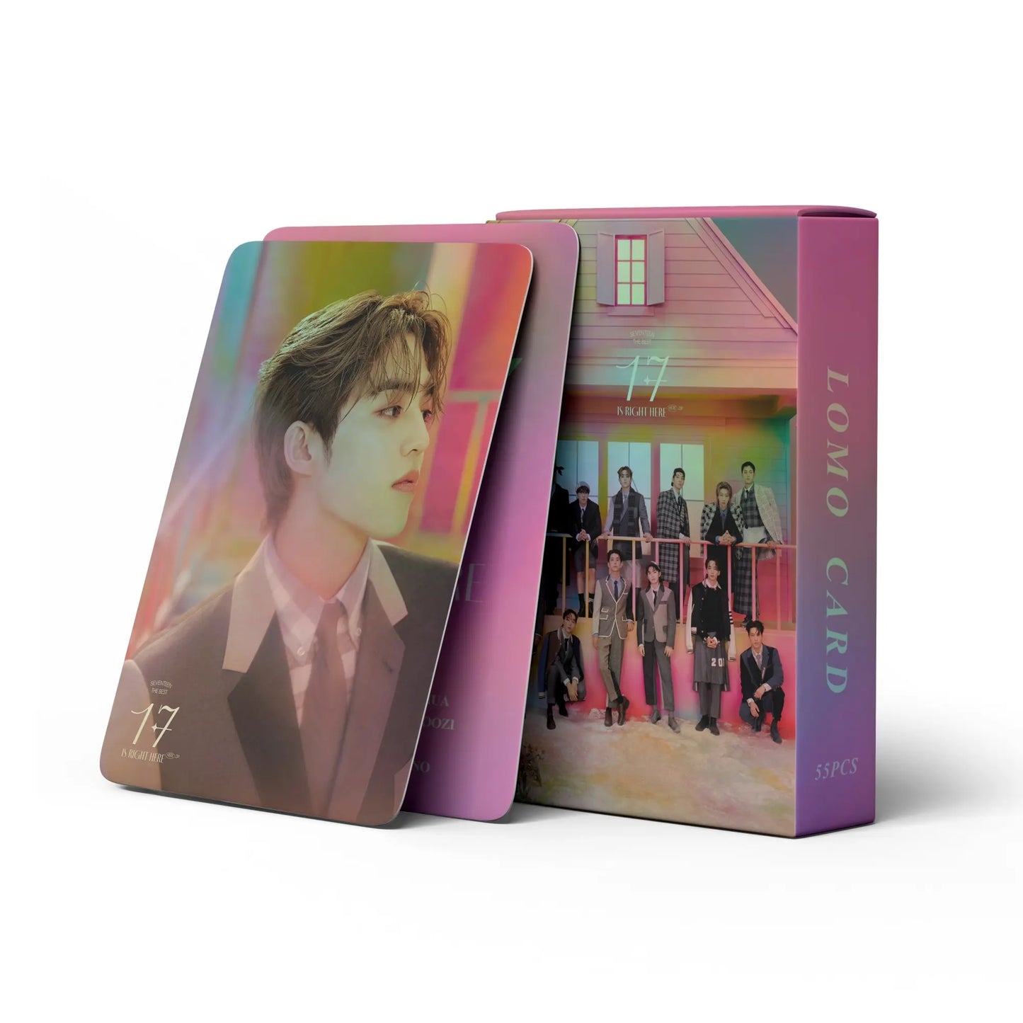 SEVENTEEN '17 IS RIGHT HERE' HOLOGRAPHIC PHOTO CARD SET