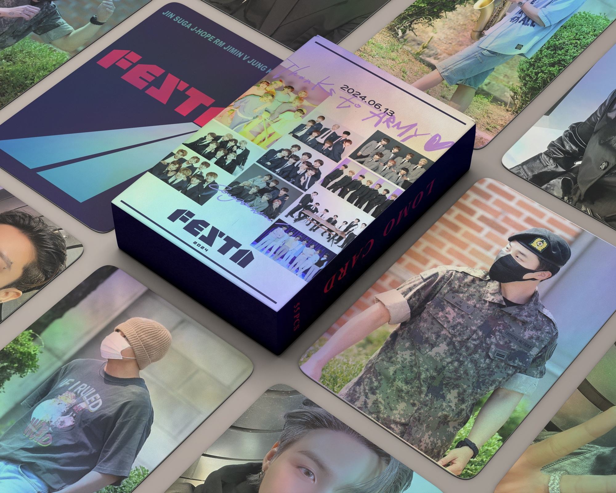 BTS 11TH ANNIVERSARY FESTA PHOTO CARD SET